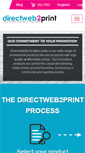 Mobile Screenshot of directweb2print.com
